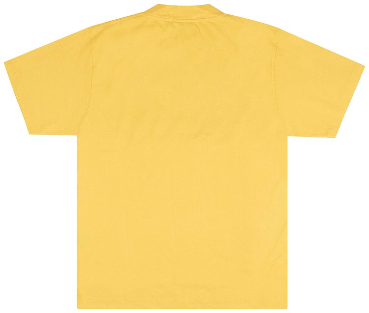 424 Logo Short Sleeve T Shirt Yellow