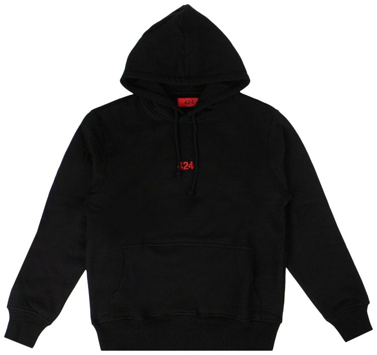 424 Logo Embroidery Sweatshirt Black
