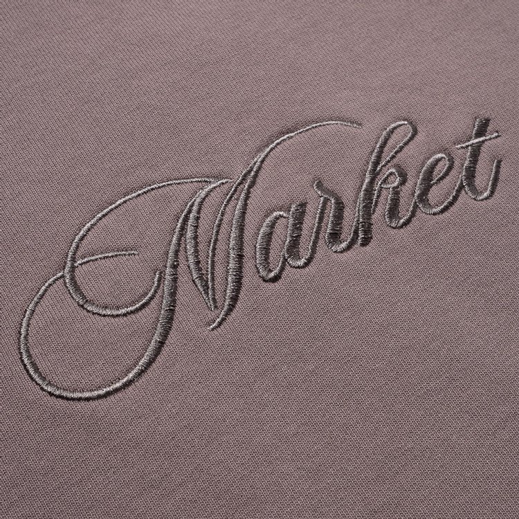 Market Script Sweatpants Washed Grey