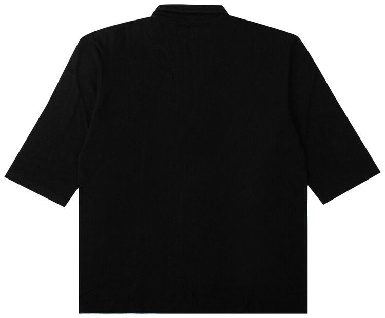 A Cold Wall 34 Sleeve Polo Black