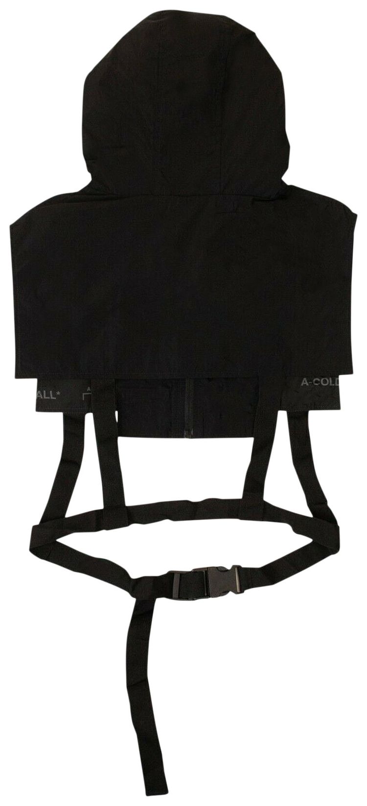 A Cold Wall Buckle Crop Top Jacket Black