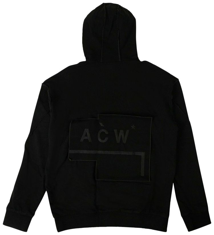 A Cold Wall Logo Patch Hoodie Black