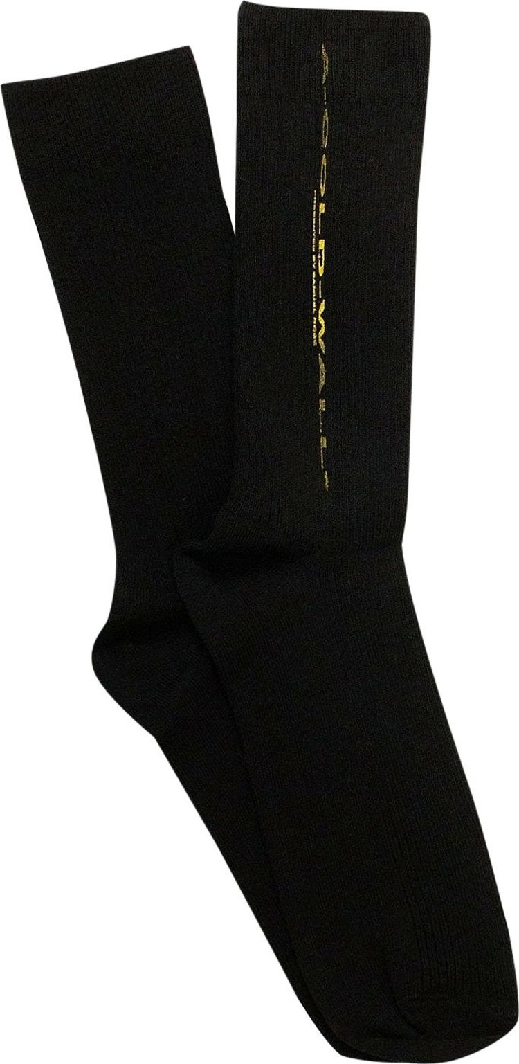 A Cold Wall Logo Socks Black