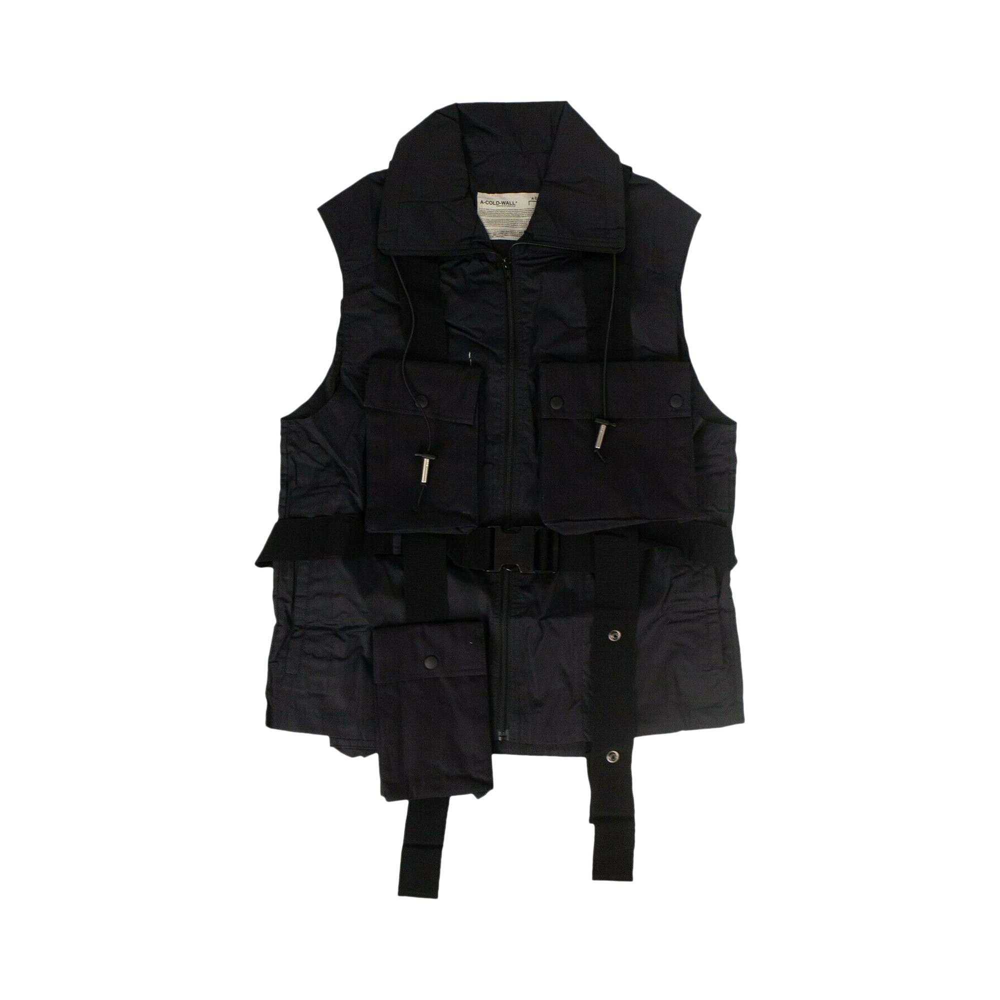A-Cold-Wall* Collared Utility Vest 'Navy'