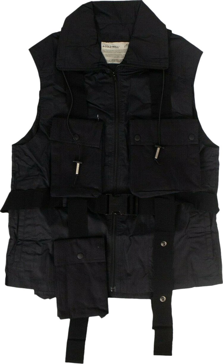 A-Cold-Wall* Collared Utility Vest 'Navy'