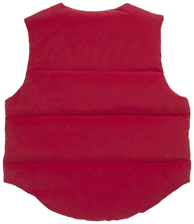 Supreme x WTAPS Tactical Down Vest Red