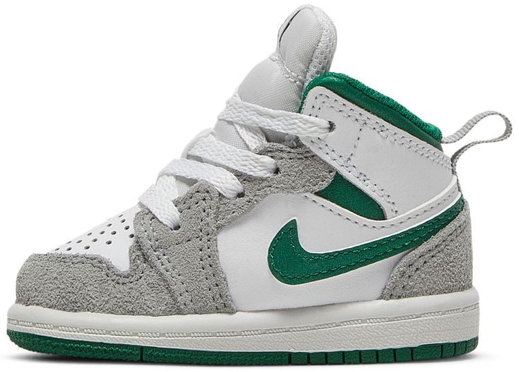 Air Jordan 1 Mid SE TD Grey Pine Green