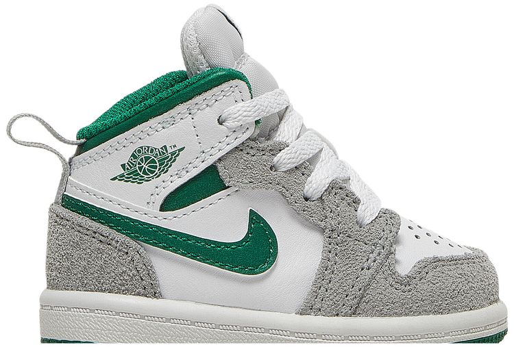 Air Jordan 1 Mid SE TD Grey Pine Green