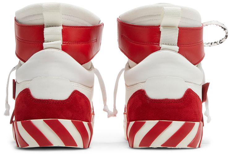 Off White Vulc Sneaker High White Red
