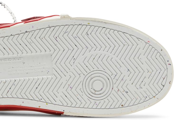 Off White Vulc Sneaker High White Red