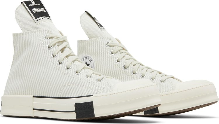 Rick Owens x DRKSHDW DRKSTAR Chuck 70 High Egret