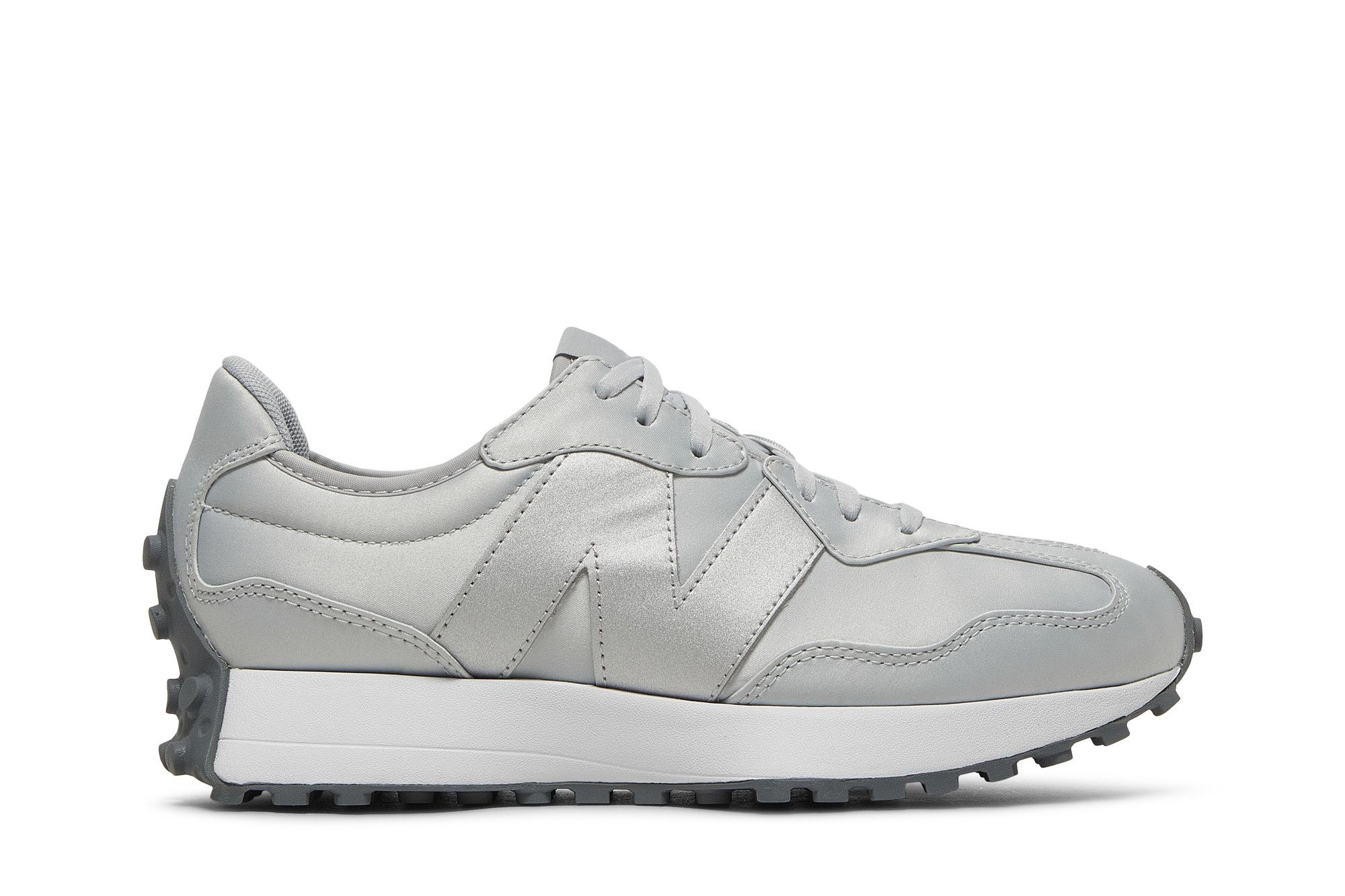 Buy New Balance Wmns 327 'Light Aluminum Gunmetal' - WS327MT1 | GOAT