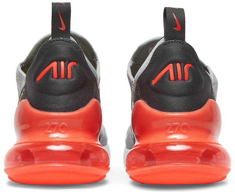 Nike Air Max 270 GS Light Smoke Grey Crimson