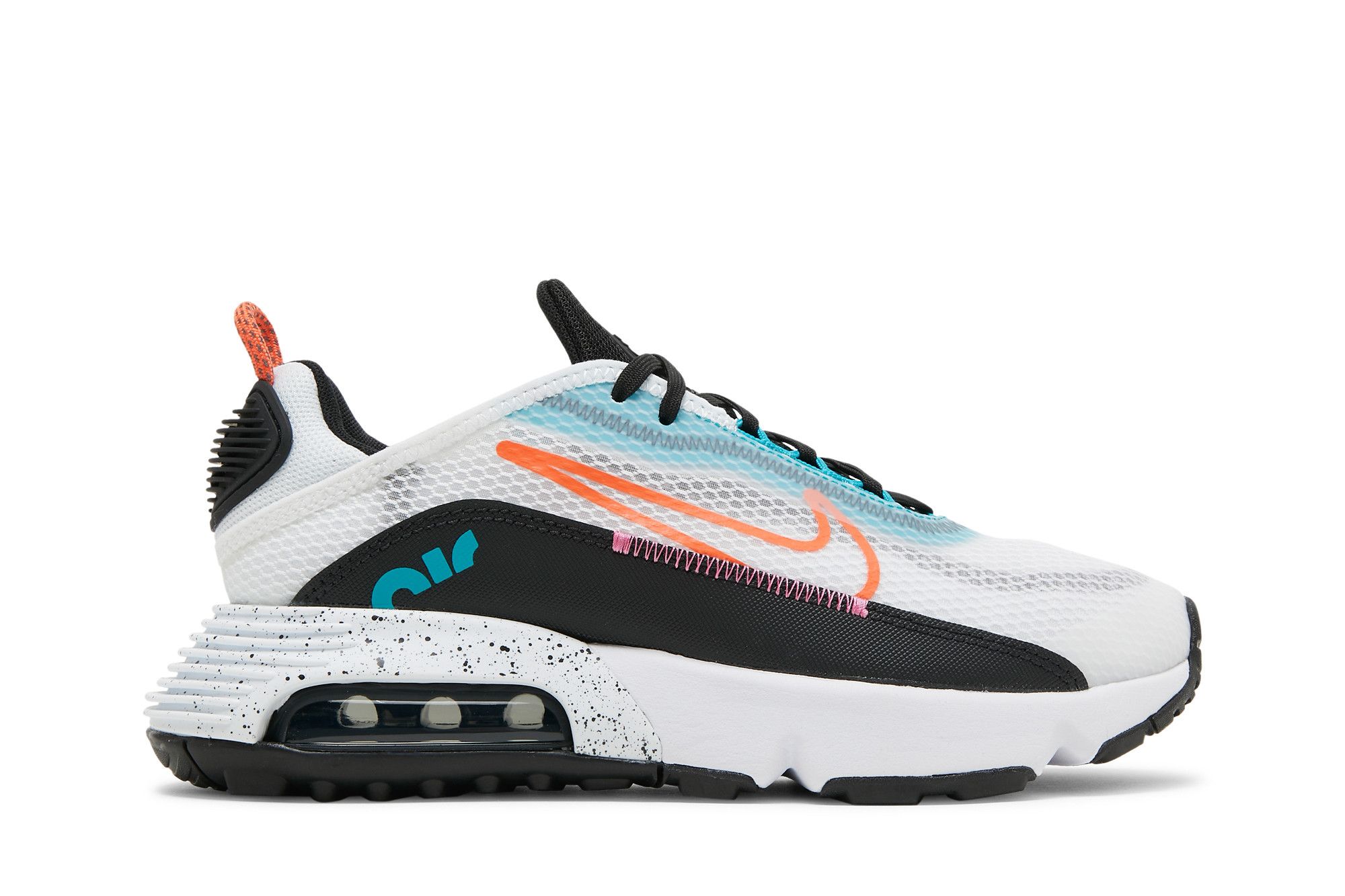 air max 2090 white and orange