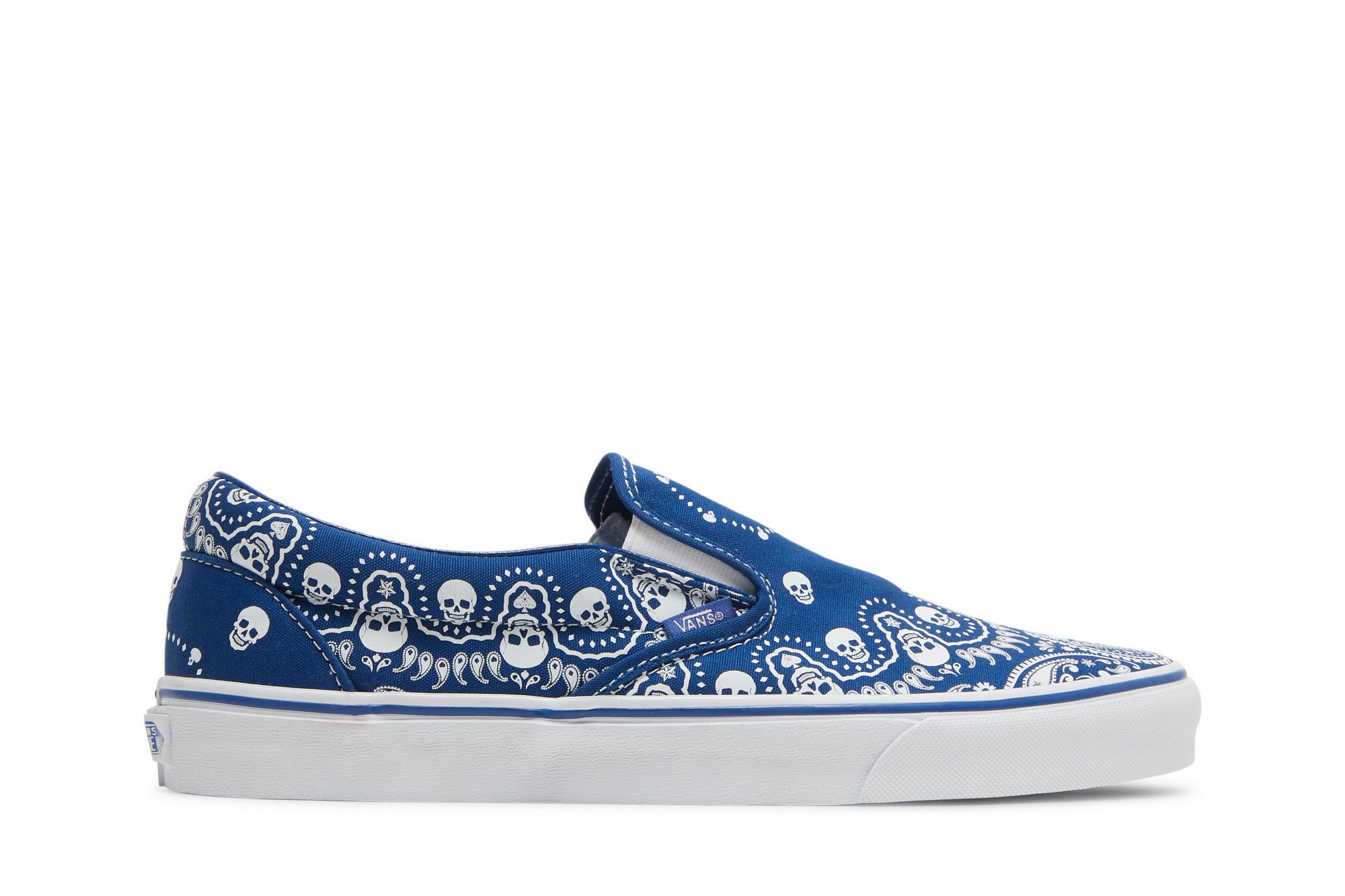 Bandana vans slip on on sale