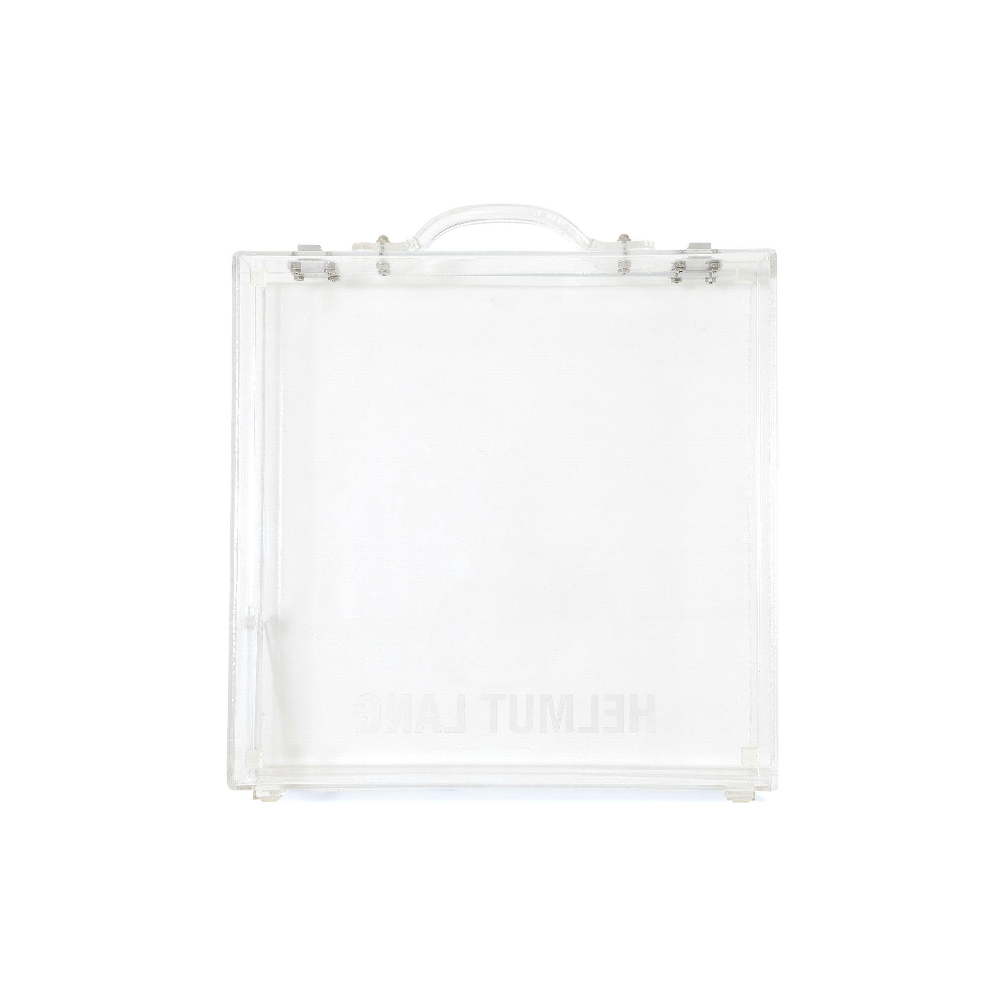 Buy Helmut Lang Lucite Transparent Briefcase Clear H10UW003 GOAT