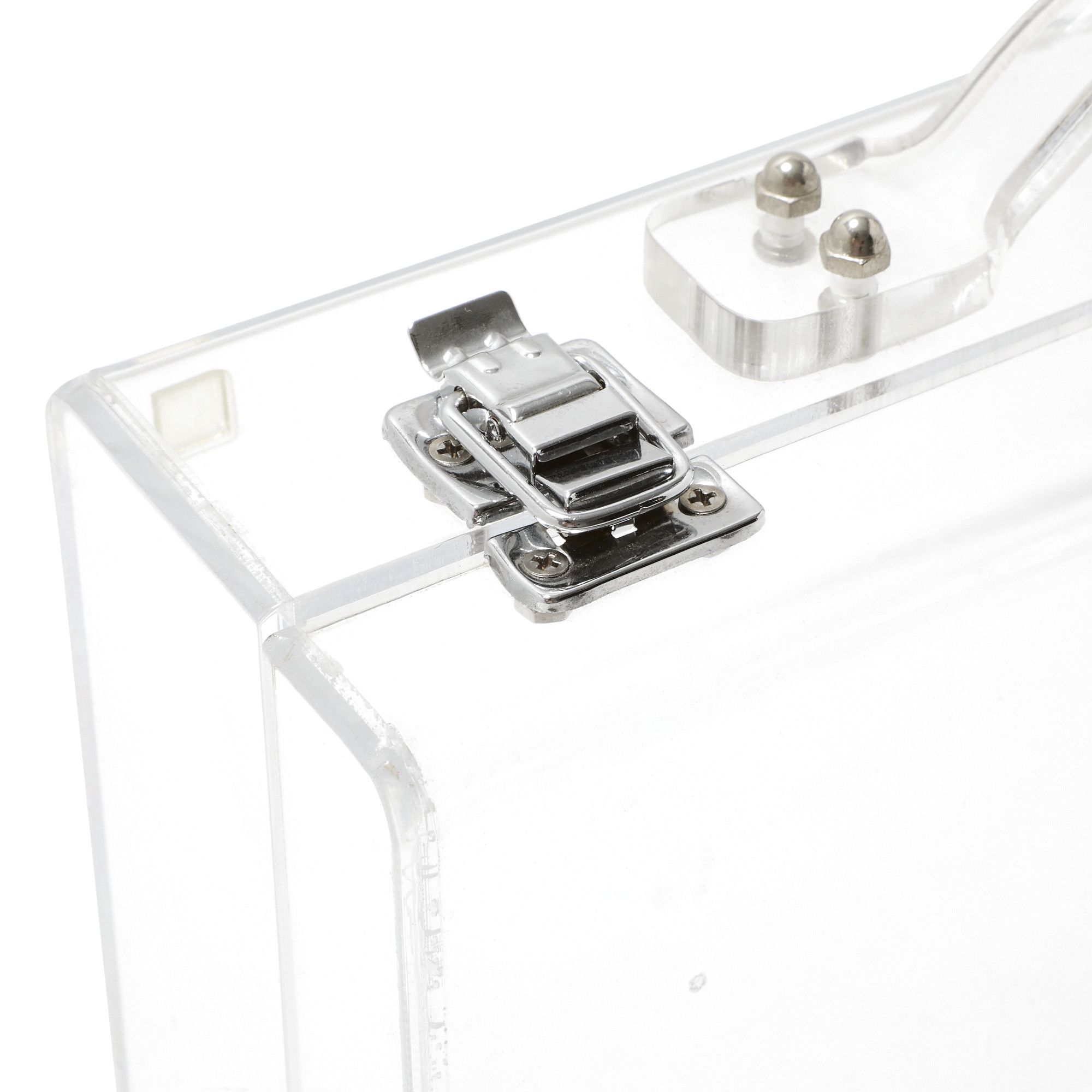 Buy Helmut Lang Lucite Transparent Briefcase Clear H10UW003 GOAT