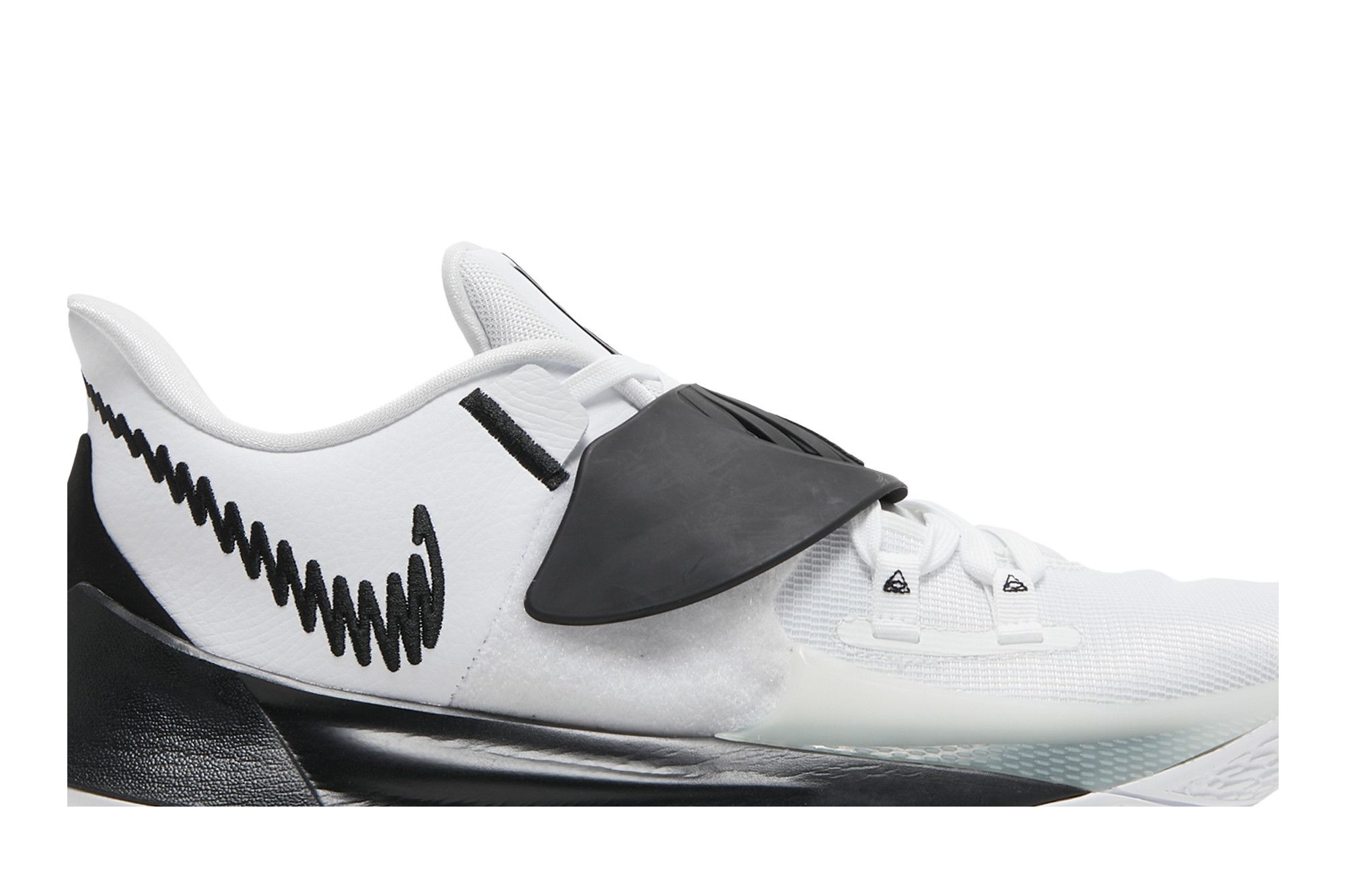 Buy Nike Kyrie Low 3 TB 'White Black' - CW4147 101 | GOAT