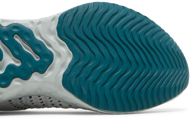 Nike Wmns React Phantom Run Flyknit 2 Platinum Tint Dark Teal Green