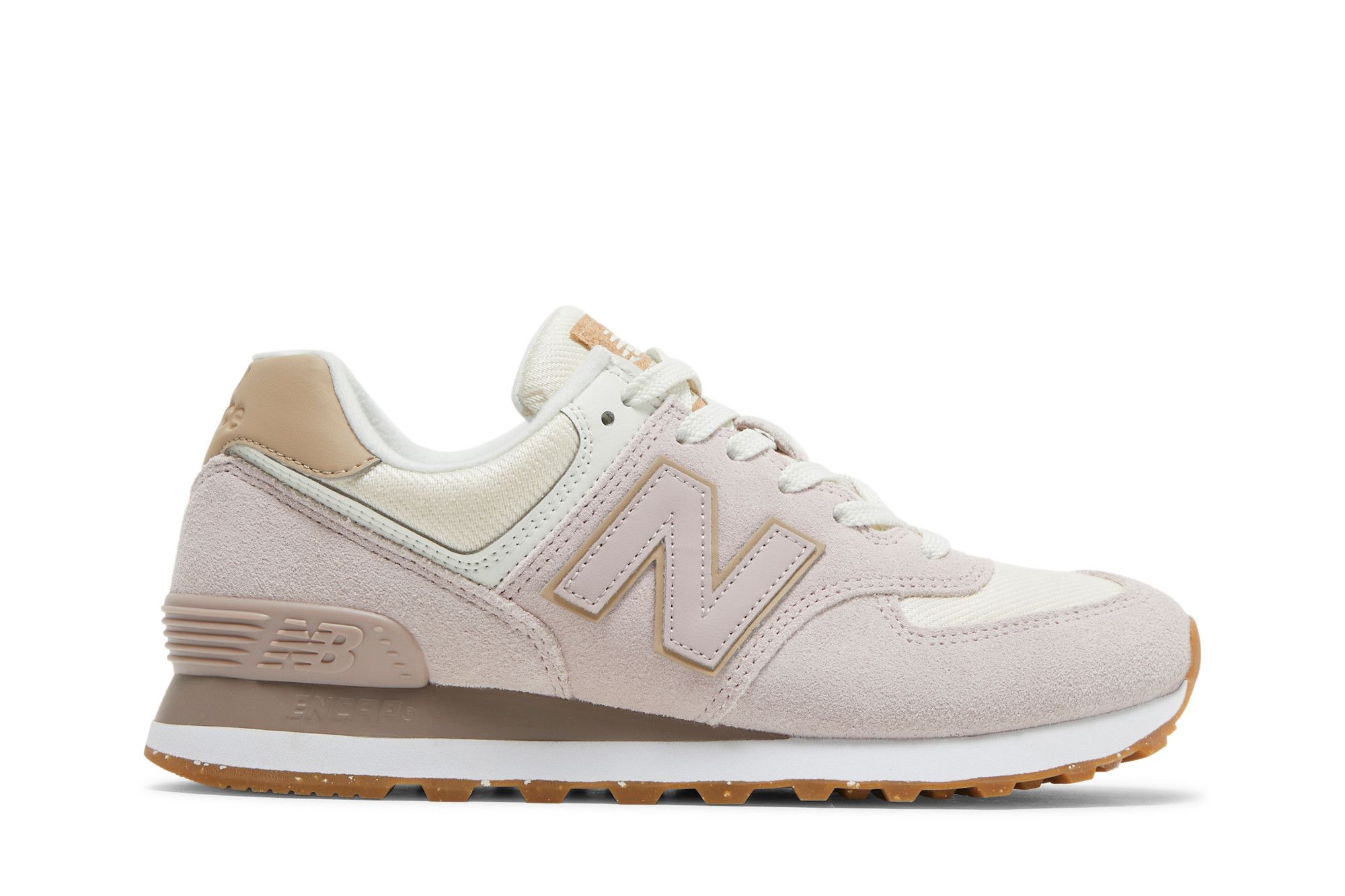 Women's 574 rose 2025 gold casual sneakers