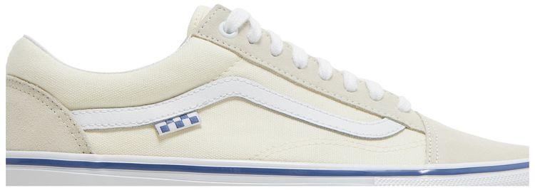 Vans Skate Old Skool Checkerboard   Off White