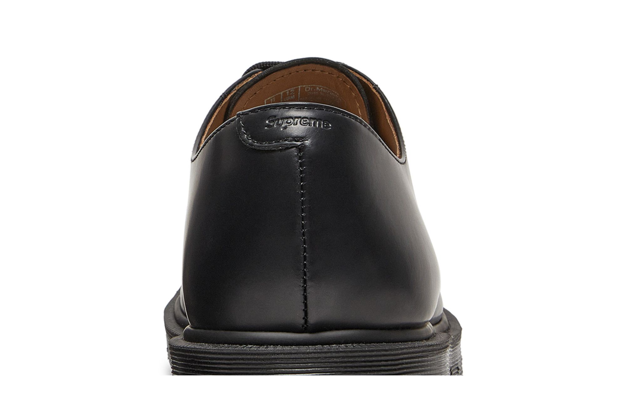 Buy Supreme x Dr. Martens 2046 'Black' - 27150001 | GOAT