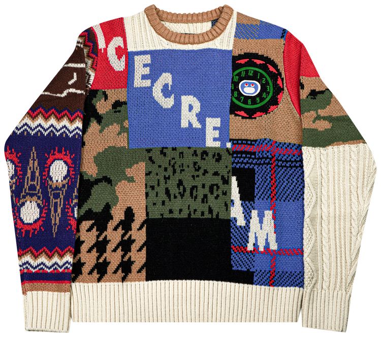 Icecream Stallone Sweater Multicolor
