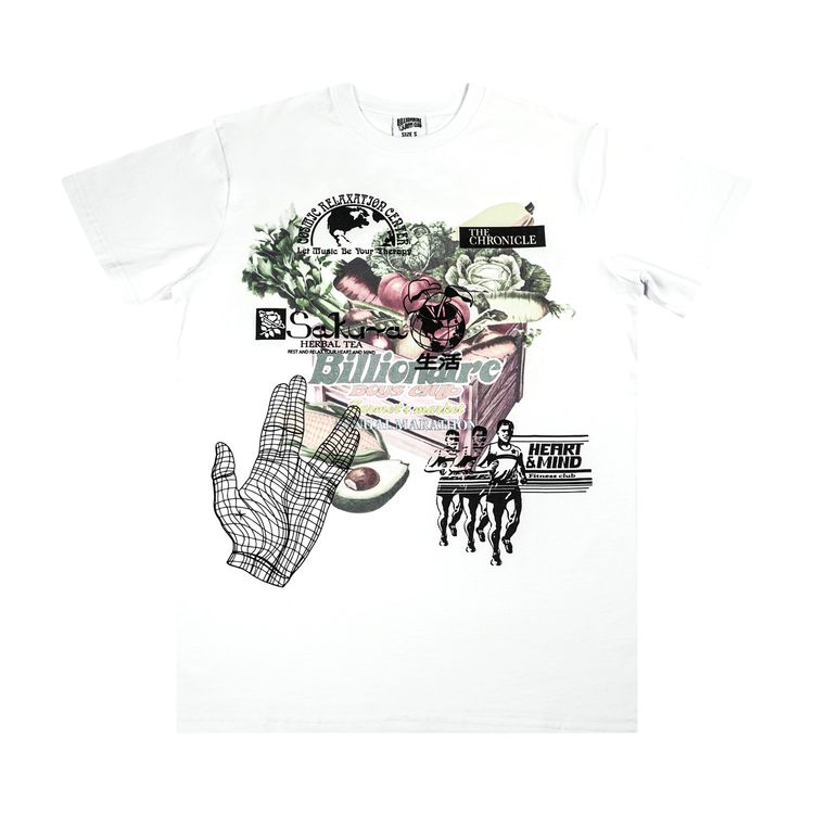Billionaire Boys Club Farmers Market Tee Bleach White