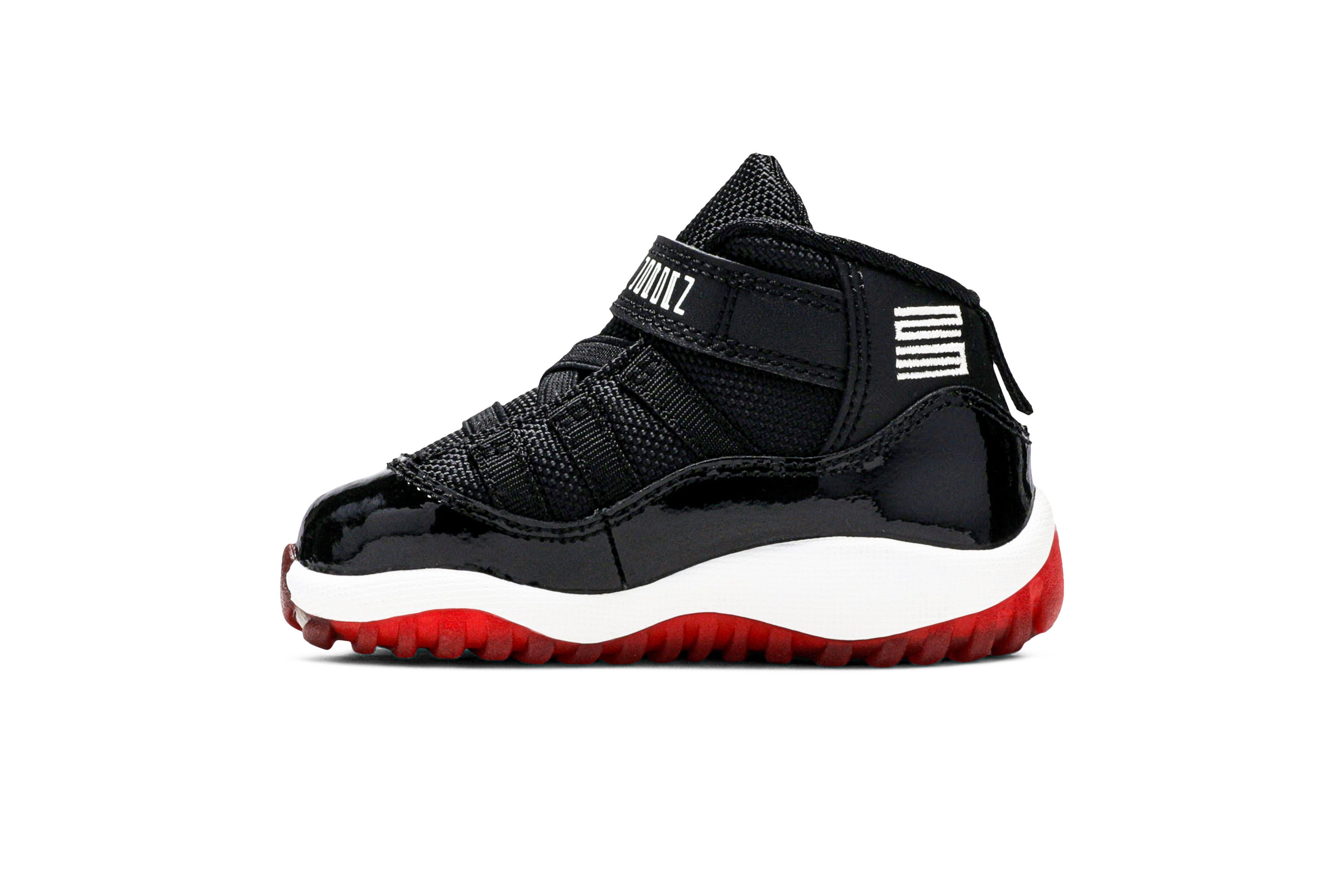 Jordan 11 bred kids hotsell