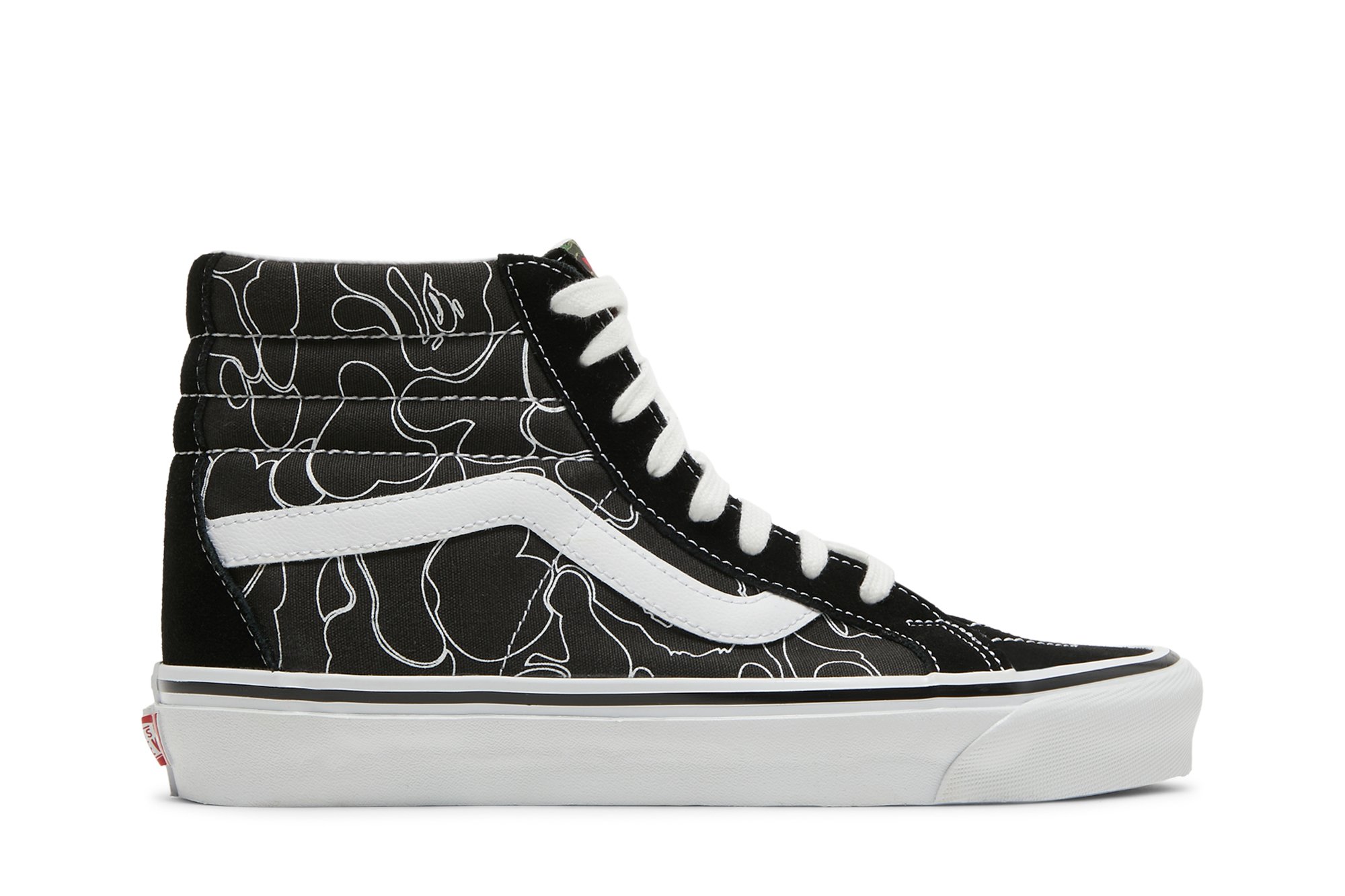 Buy BAPE x Sk8-Hi 38 DX 'Lined Camo' - VN0A38GF7BG - Black | GOAT