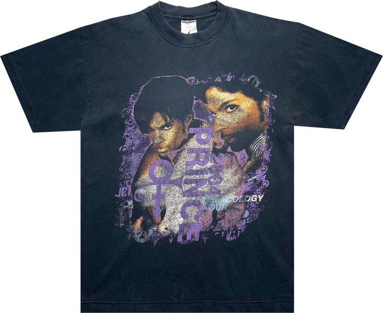 Pre-Owned Music 2004 Prince Pre-Owned Musicology Tour Tee 'Faded Black'
