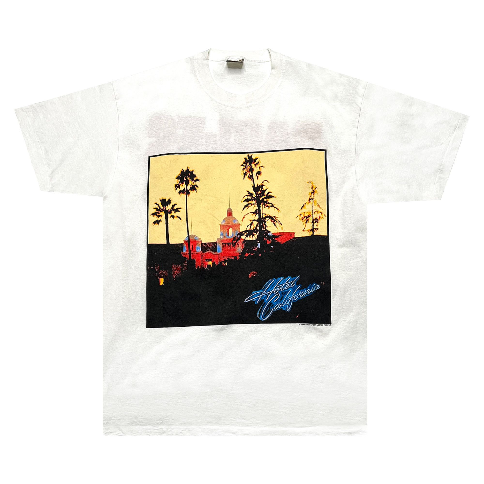Eagles hotel california t shirt best sale