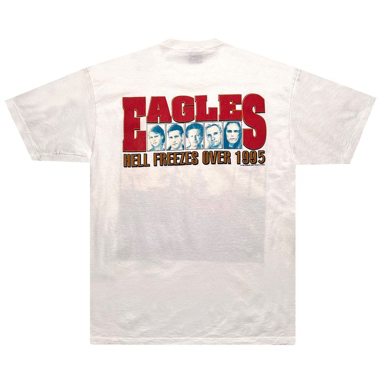 Vintage The Eagles Hotel California Tee White