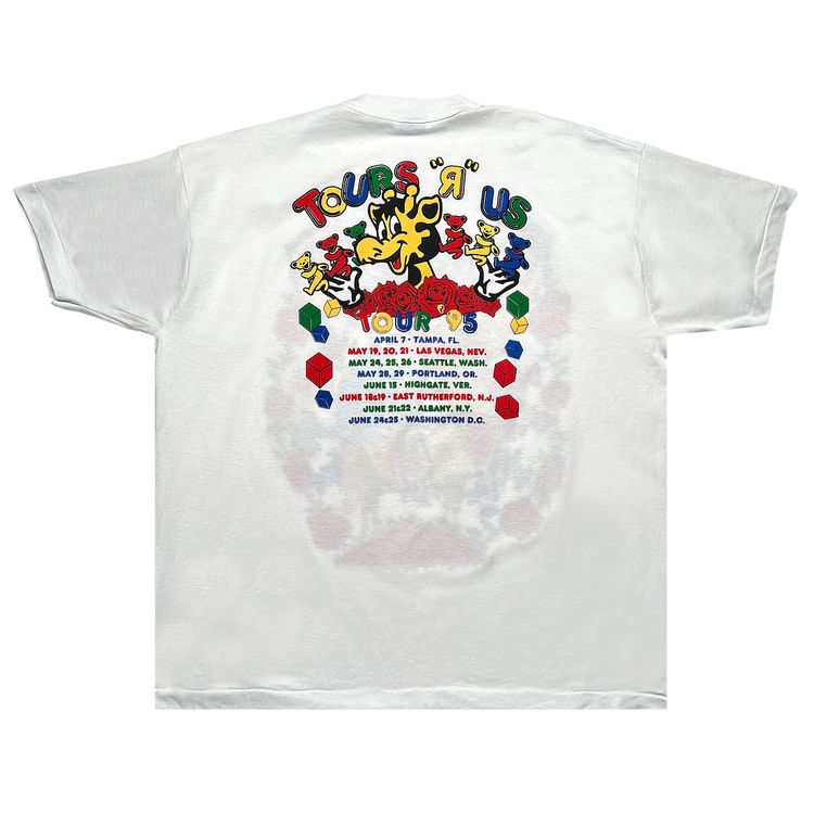 Vintage Grateful Dead Tours R Us Tee White