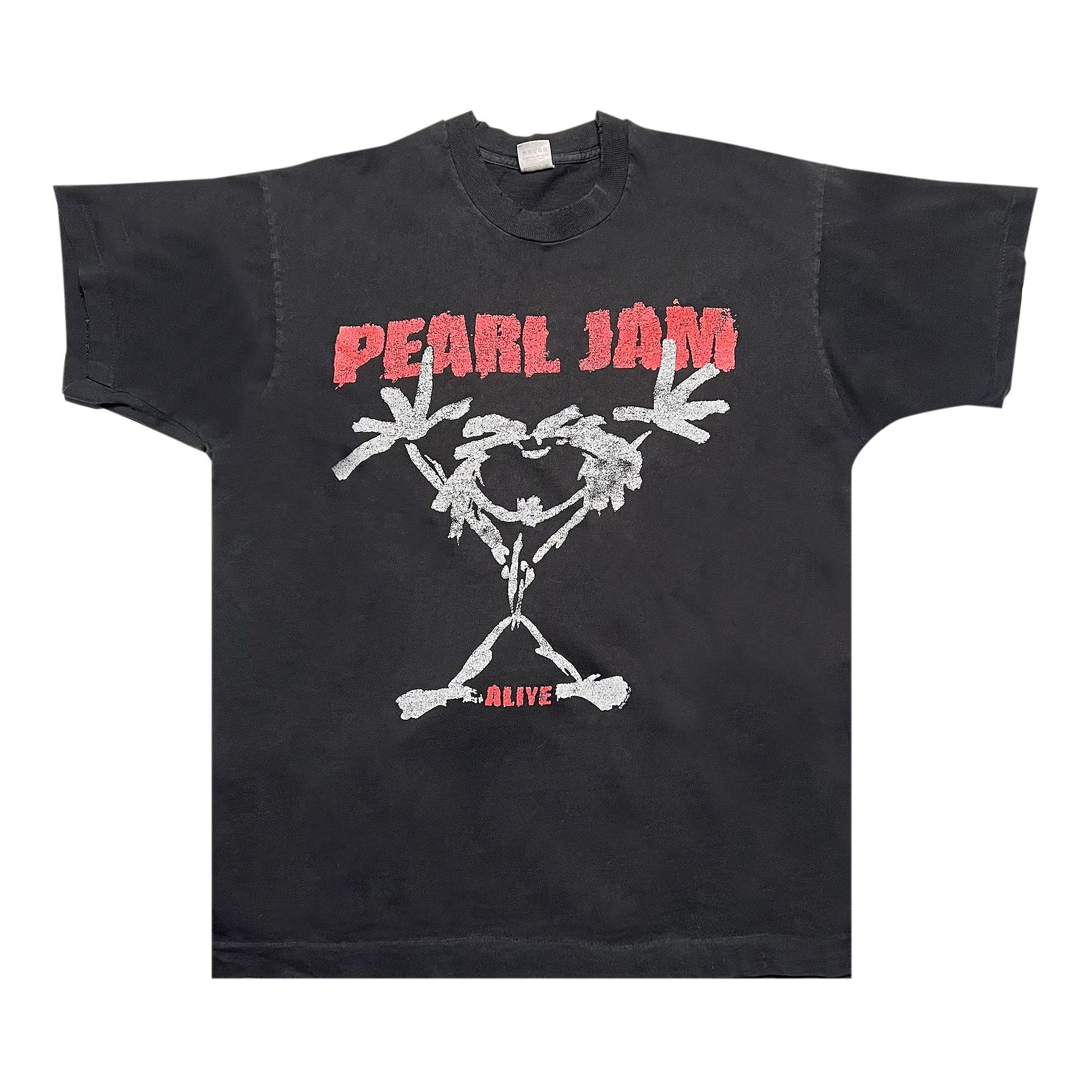 Pearl Jam ALIVE tシャツ 1991 Pearl Jam Alive Band Shirt Vintage 90s Tee Stickman
