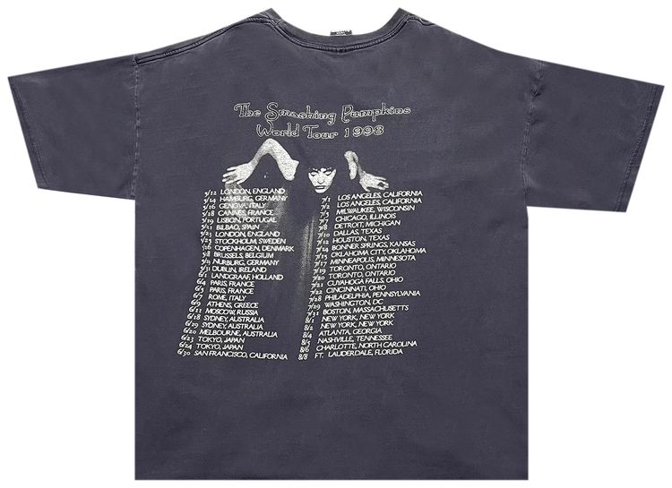 Vintage Smashing Pumpkins Adore Tour Tee Faded Black