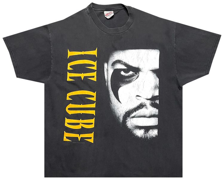 Vintage Ice Cube Art Of War Disc One Tee 'Faded Black'