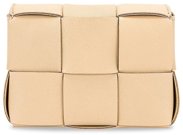 Bottega Veneta Mini Cassette Bag PorridgeGold