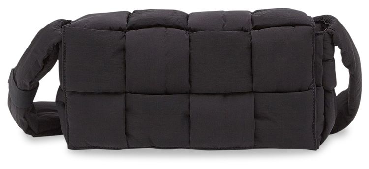 Bottega Veneta Padded Tech Cassette Bag BlackSilver