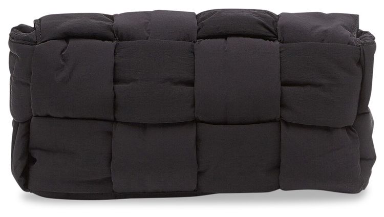 Bottega Veneta Padded Tech Cassette Bag BlackSilver