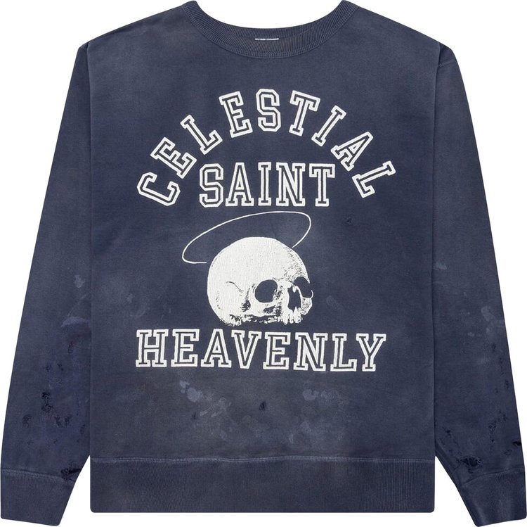 Saint Michael Celestial Heavenly Sweatshirt 'Navy'