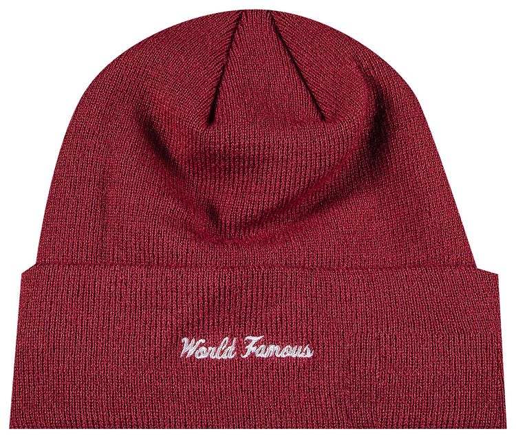 Supreme x New Era Box Logo Beanie Plum