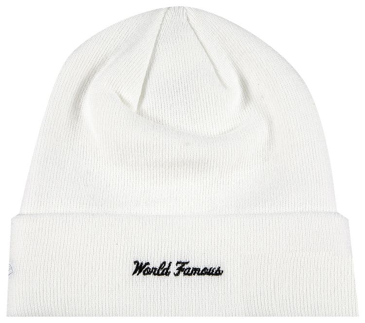Supreme x New Era Box Logo Beanie White