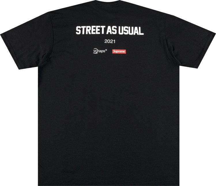 Supreme x WTAPS Sicem Tee Black