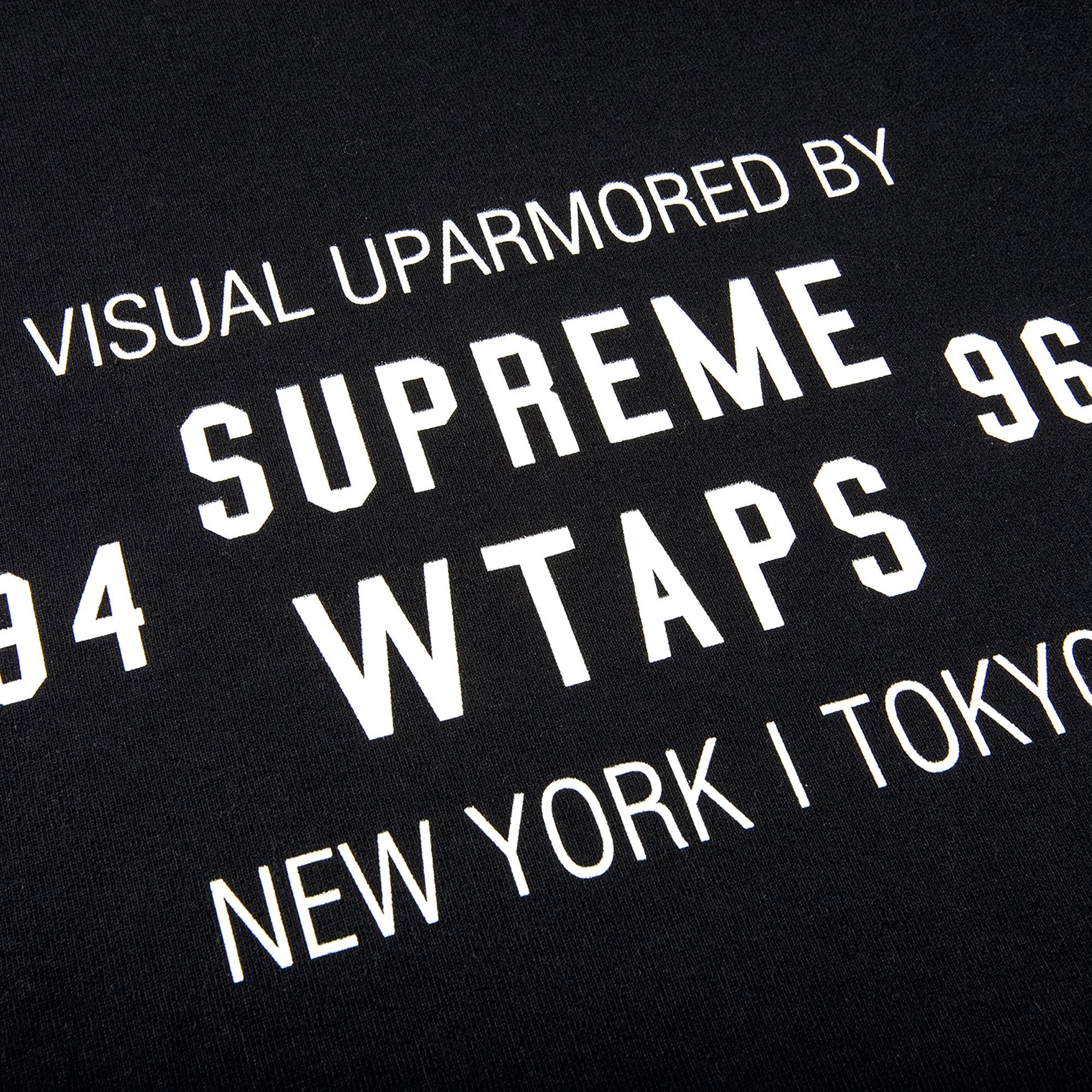 トップス Supreme WTAPS Crewneck XL BLACK Supreme WTAPS Crewneck Black Men's - FW21 - US