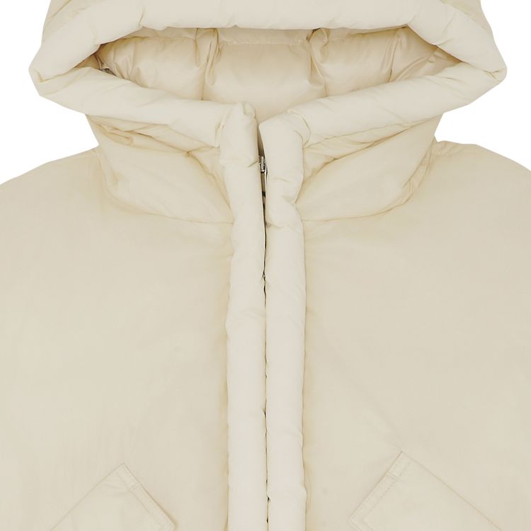 Moncler Alisia Nylon Down Jacket Ivory