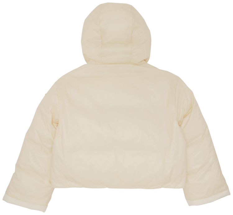 Moncler Alisia Nylon Down Jacket Ivory
