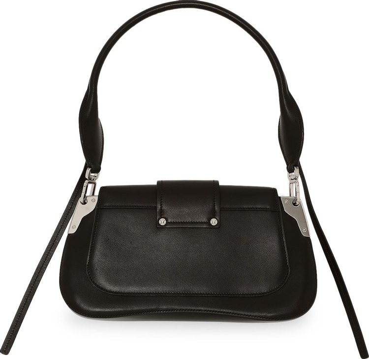 Prada Sidonie Calf Leather Small Shoulder Bag Black