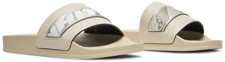 Off White Industrial Sliders Grey