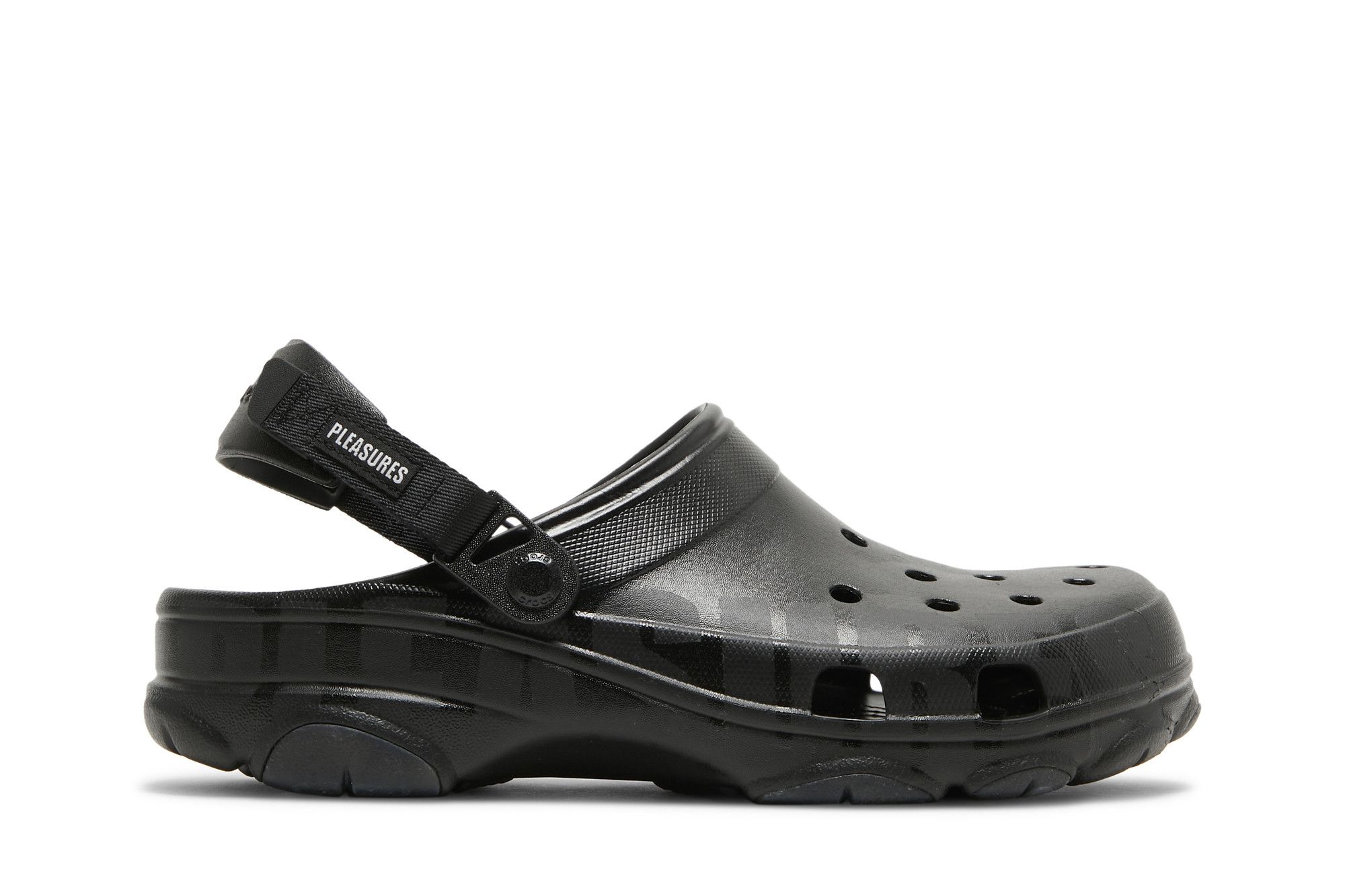 Buy Pleasures x All Terrain Clog Black 207676 90H GOAT UK